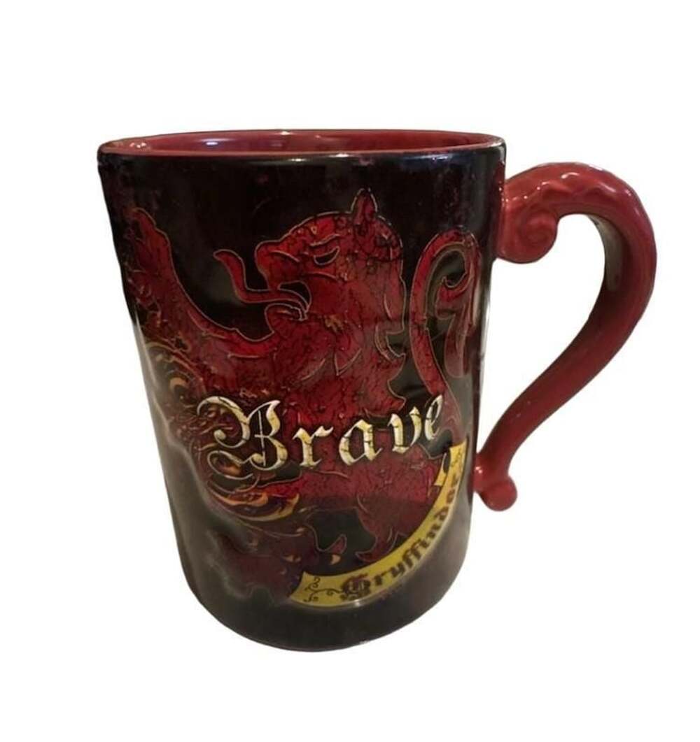 Universal Studios Harry Potter Brave Gryffindor Ceramic Mug